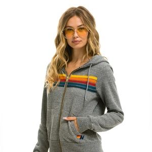 Aviator Nation Grey Hoodie - Unisex - S